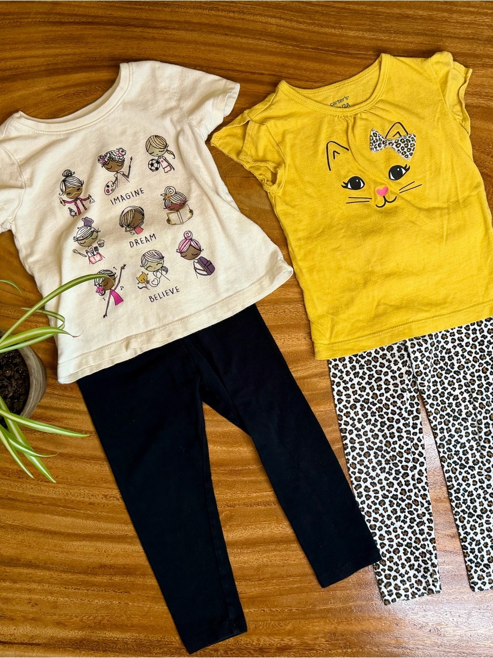 Baby Gap • Carter’s • Cat & Jack |Girls 4-Piece Outfit Lot - 2T